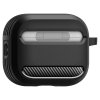 Etui Spigen Rugged Armor do Apple AirPods Pro 3 – Głęboka Matowa Czerń (Matte Black)